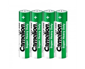 Батарейка солевая Camelion R03 AAA /4BL  Super Heavy Duty (цена за блистер 4 шт)