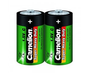 Батарейка солевая Camelion R14/2SH Super Heavy Duty (цена за спайку 2 шт)