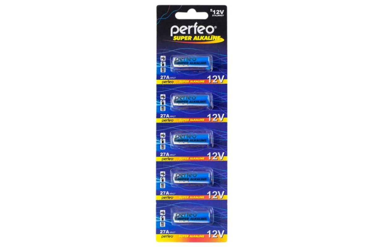 Батарея щелочная Perfeo 23AE/5BL Super Alkaline (цена за блистер 5 шт)