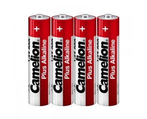 Батарейка алкалиновая Camelion LR03 AAA /4SH Plus Alkaline (цена за спайку 4 шт)