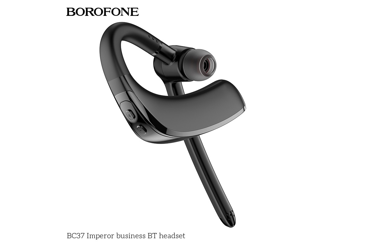 Bluetooth гарнитура BС37 BOROFONE черный