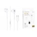Наушники BOROFONE BM60 Type-C Original series digital earphones цвет белый