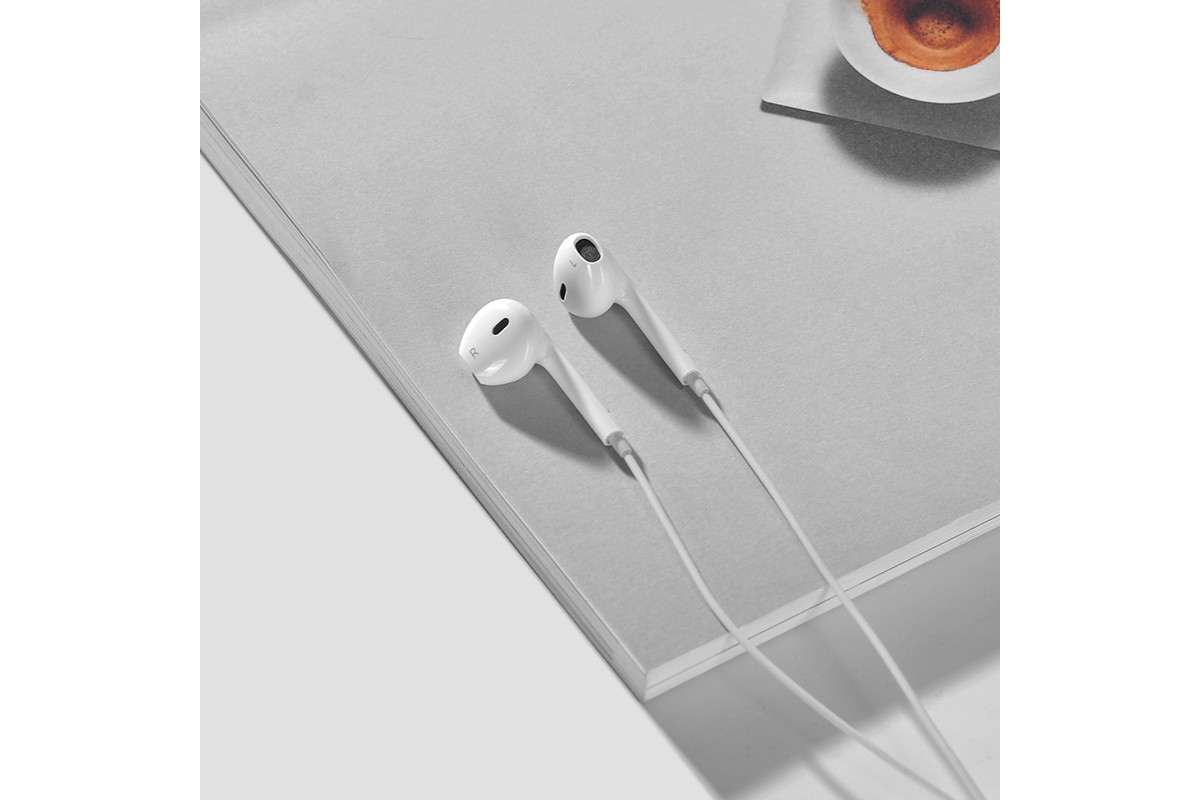 Наушники BOROFONE BM60 Type-C Original series digital earphones цвет белый