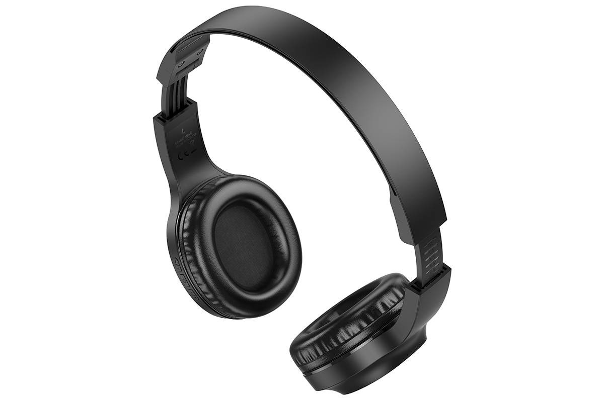 Наушники мониторные беспроводные HOCO W46 wireless headphones Bluetooth (светло синий)