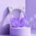 Наушники мониторные беспроводные HOCO W42 wireless headphones Bluetooth (фиолетовый виноград)