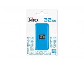 Карта памяти microSDHC MIREX 32 GB (class 4) без адаптера (13612-MCROSD32 )