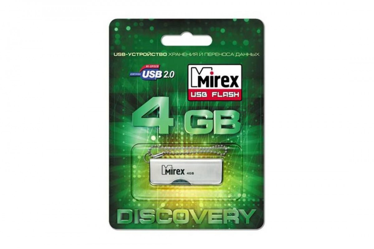Флешка USB 2.0 Mirex TURNING KNIFE 4GB (ecopack)
