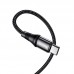 Кабель USB HOCO X50  Type-C to Type-C higt energy 100w (черный) 2 метра