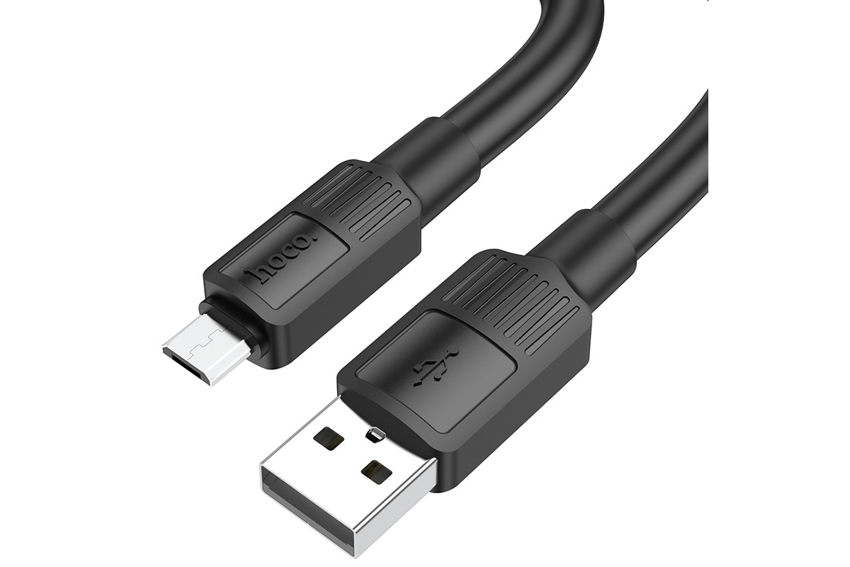 Кабель USB - MicroUSB HOCO X84 черный1м