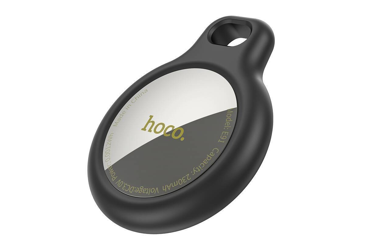 Беспроводная метка AirTag HOCO E91 Tiger устройство защиты от потери с интеллектуальным позиционированием (белый)  ( работает только с iOS Apple)