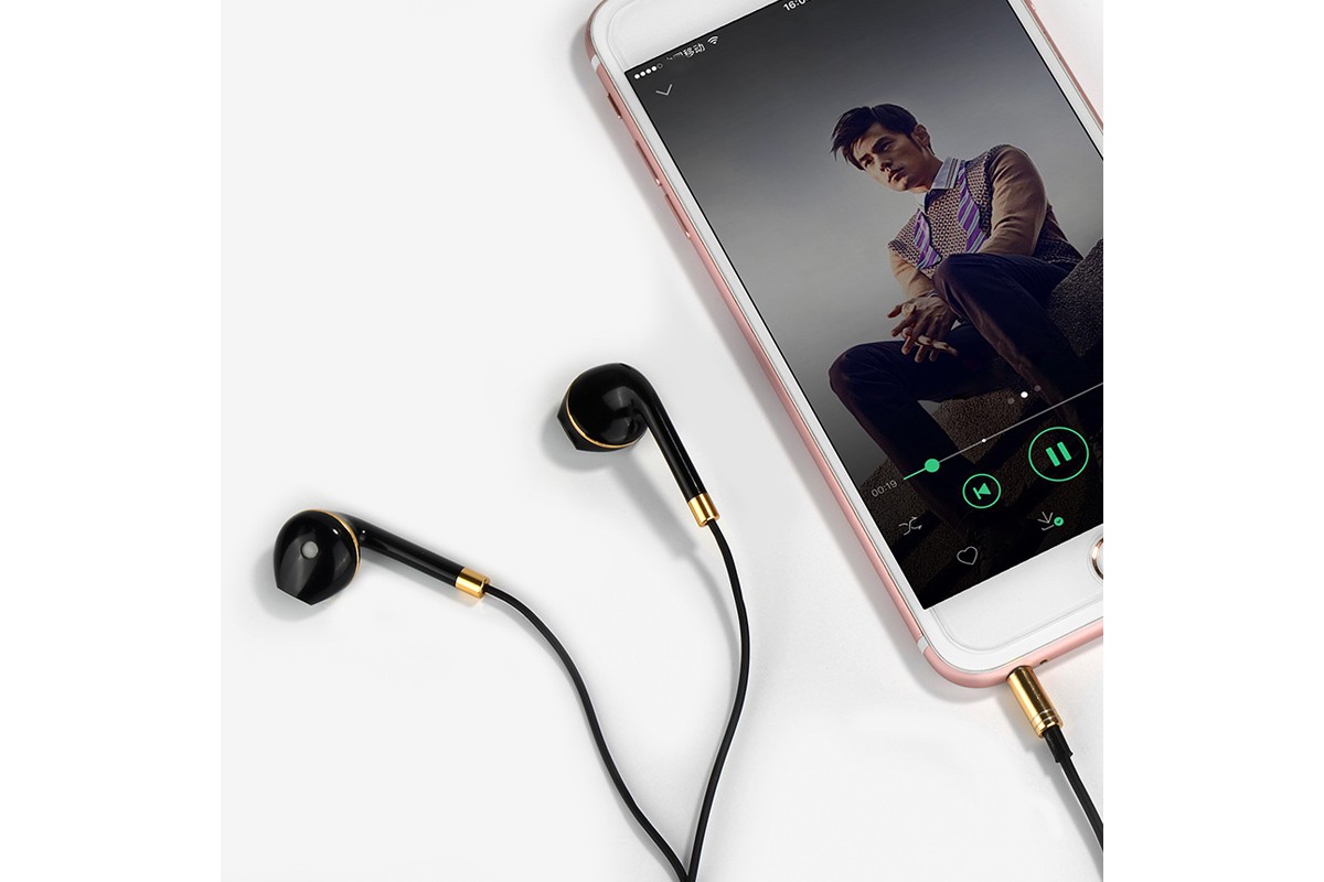 Наушники HOCO M1 Max crystal earphones for Type-C белый