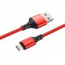 Кабель USB micro BOROFONE BX54 Ultra bright (красный) 1 метр