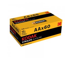 Батарейка алкалиновая KODAK LR6/60BOX XTRALIFE Alkaline (цена за бокс 60 шт.)