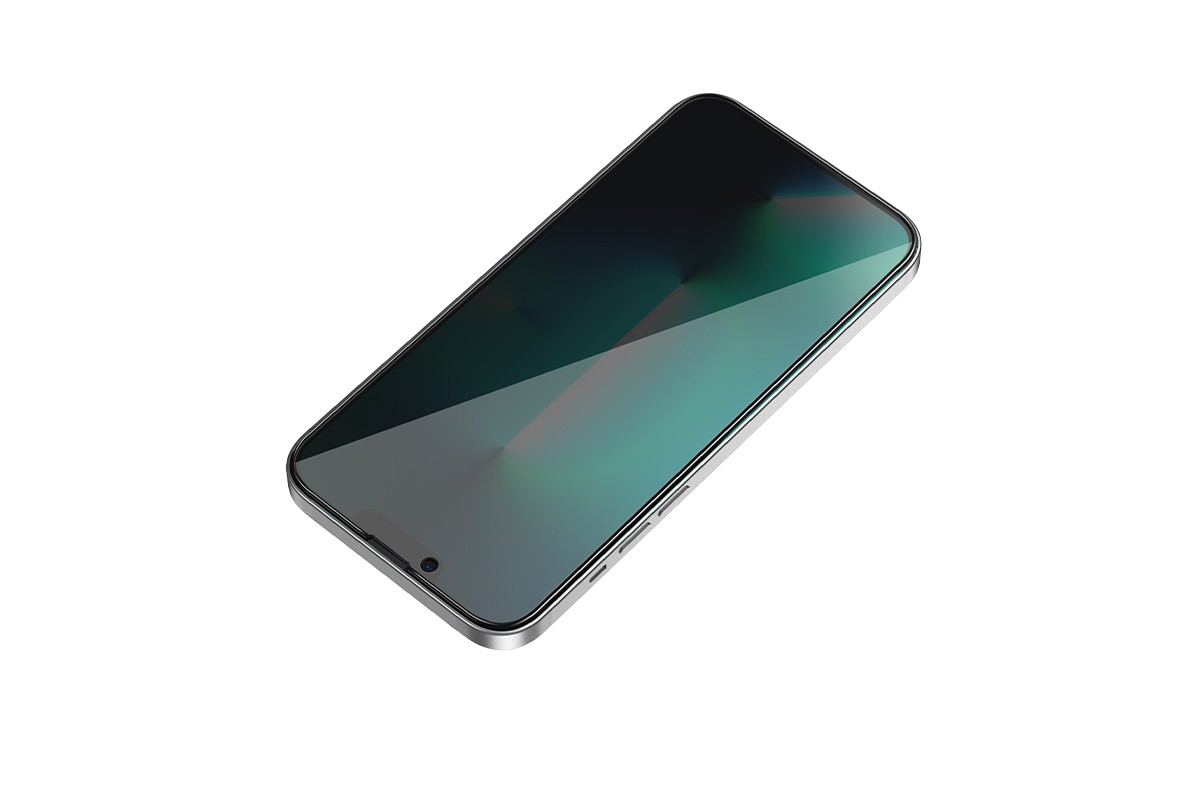 Защитное стекло дисплея iPhone 13 Pro Max (6.7) HOCO A25 Full-screen anti-drop and privacy-proof tempered film черное