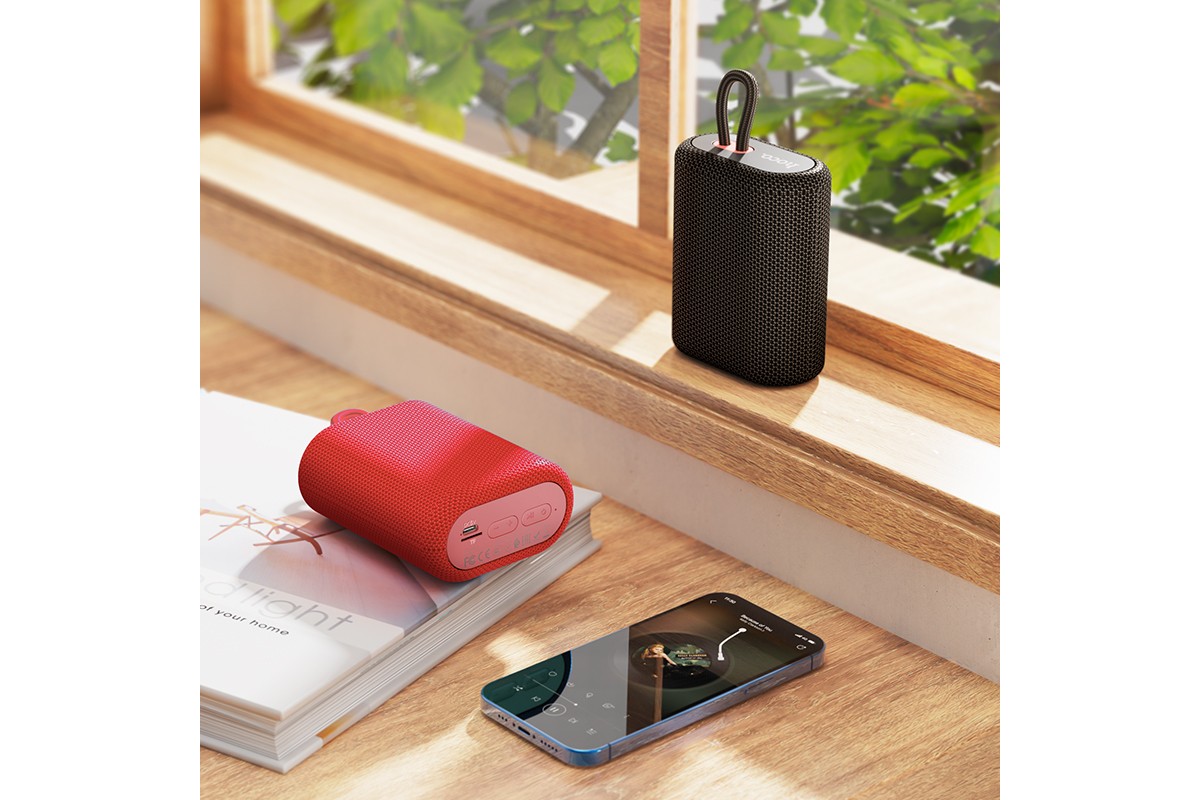 Портативная беспроводная акустика HOCO BS47 Uno sports BT speaker цвет черный
