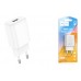 Сетевое зарядное устройство USB HOCO C134A Solid single port 2400mAh (белый)