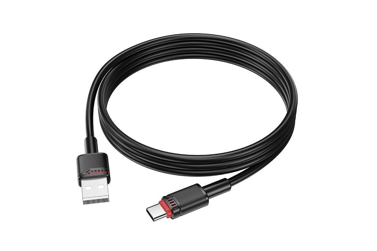Кабель USB - USB Type-C BOROFONE BX110, (черный) 1м