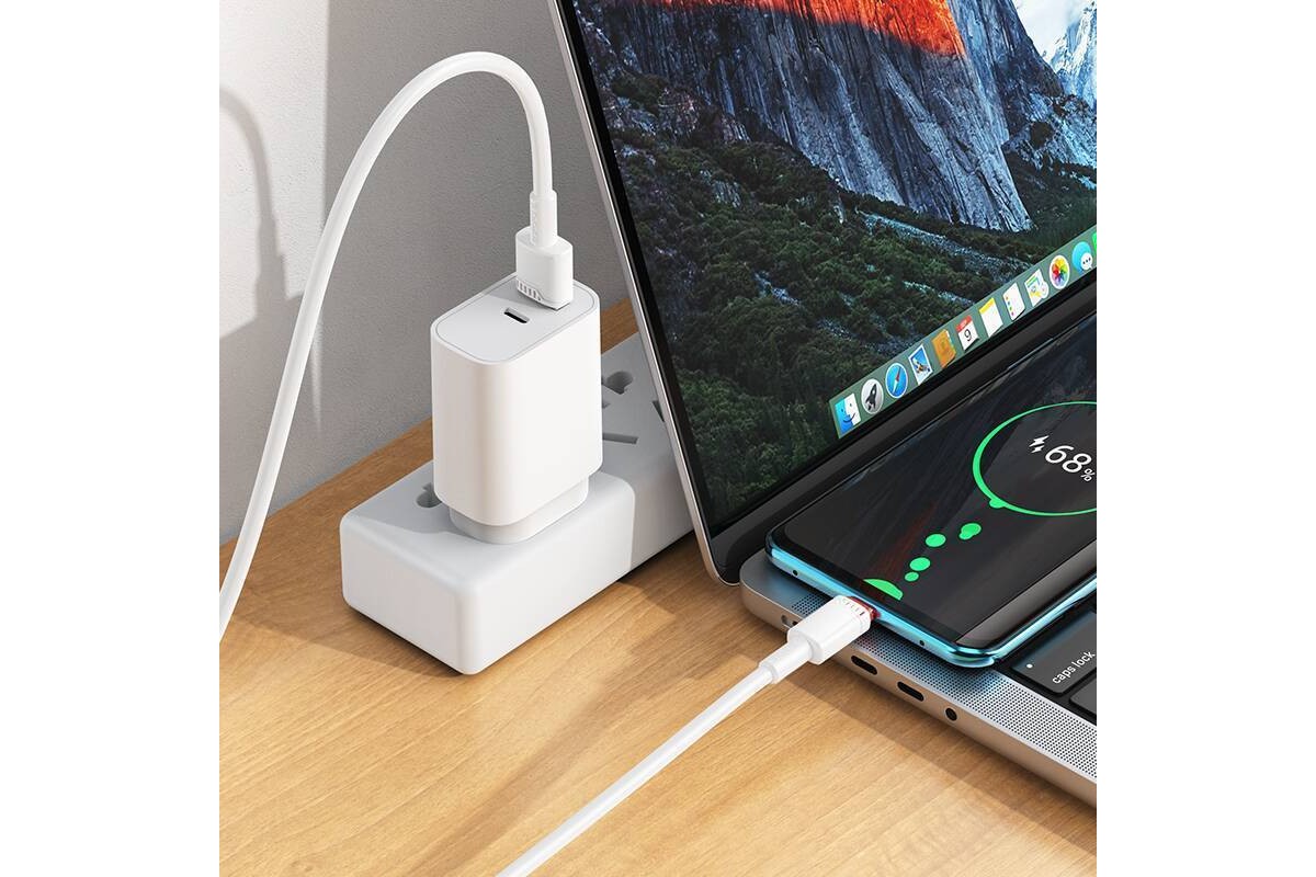 Кабель USB - USB Type-C BOROFONE BX110, (черный) 1м