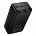 Универсальный дополнительный аккумулятор Power Bank HOCO J165B Honey (30000mAh) (черный)