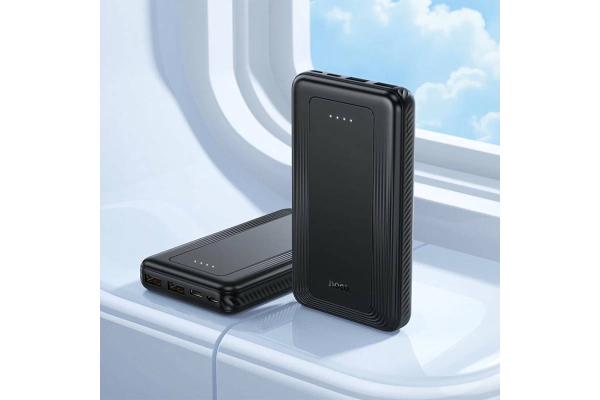 Универсальный дополнительный аккумулятор Power Bank HOCO J165 Honey (10000mAh) (черный)