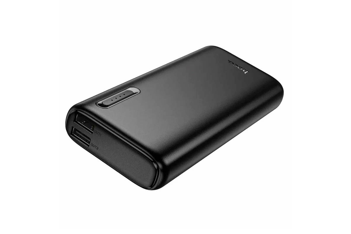 Универсальный дополнительный аккумулятор Power Bank HOCO J158A Runner (10000mAh) (черный)