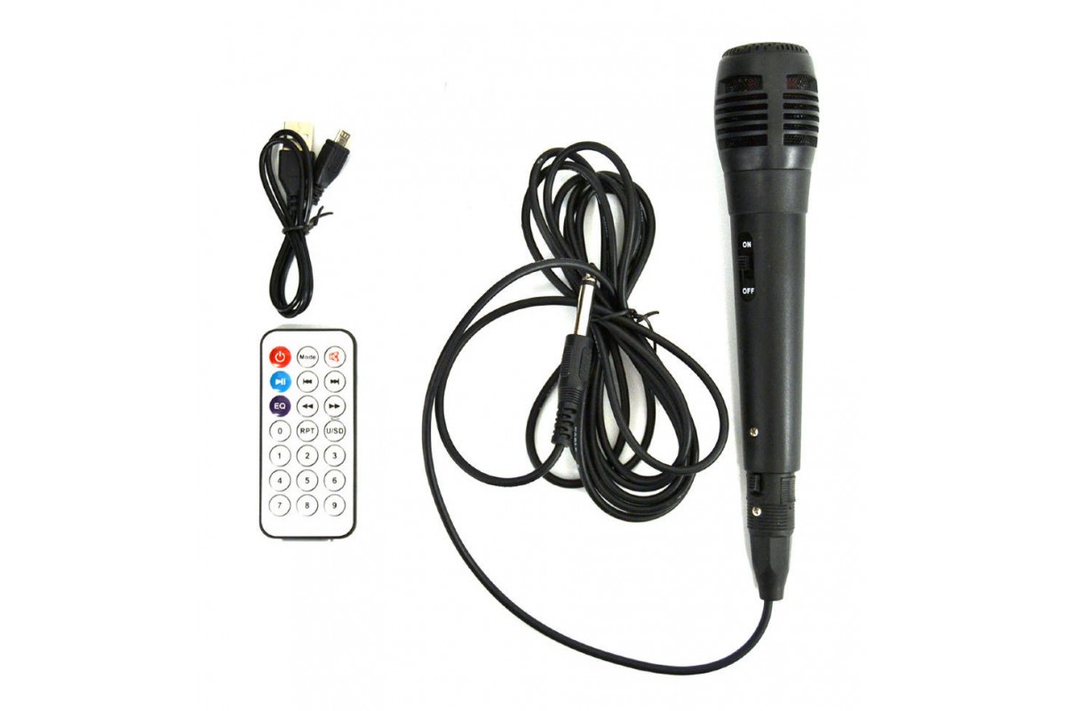 Активная напольная акустика BOROFONE DR07 portable speaker (черный)