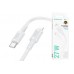 Кабель USB Type-C - Lightning BOROFONE BX111 (белый) 1м