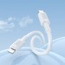 Кабель USB Type-C - Lightning BOROFONE BX111 (белый) 1м