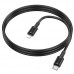 Кабель USB Type-C - Lightning BOROFONE BX111 (черный) 1м
