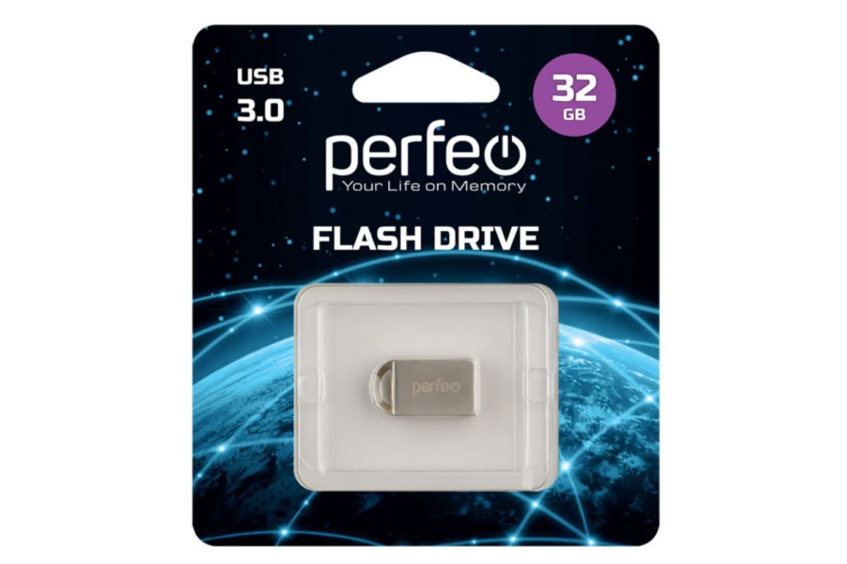 Perfeo USB 3.0 32GB M11 Metal Series