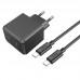 Сетевое зарядное устройство USB-C + кабель Type-C HOCO CS13A PD20W (черный)