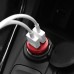 Автомобильное зарядное устройство 2USB BOROFONE BZ6 Carex dual port metal car charger 2400 mAh красный