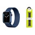 Ремешок для Apple Watch HOCO WA03 Ремешок из миланской стали серии Simple beauty (38-41 мм, синий)