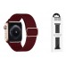 Ремешок для Apple Watch HOCO WA04 Эластичный нейлоновый ремешок серии Fashion (42-49 мм) темное вино