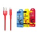 USB D.CABLE HOCO X26 Xpress charging data cable for Type-C (красный) 1 метр