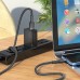 Кабель USB - Lightning HOCO U110, 2,4A (черный) 1,2м