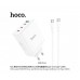 Сетевое зарядное устройство 4USB-C HOCO N31 PD100W+QC3.0 (белый) + кабель Type-C-Type-C
