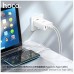 Сетевое зарядное устройство 4USB-C HOCO N31 PD100W+QC3.0 (белый) + кабель Type-C-Type-C