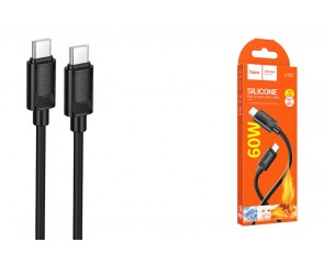 Кабель USB Type-C - USB Type-C HOCO X122 Benefit 60W (черный)