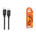 Кабель USB Type-C - USB Type-C HOCO X122 Benefit 60W (черный)