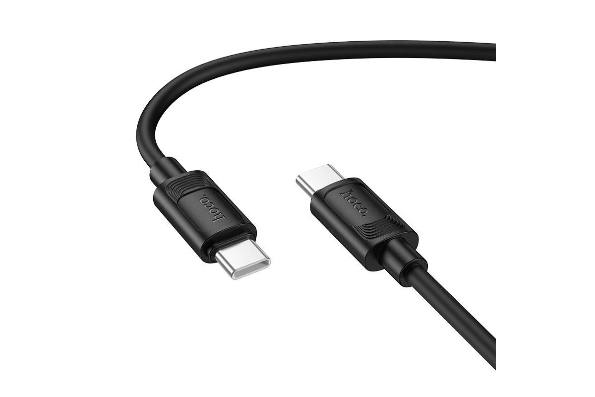 Кабель USB Type-C - USB Type-C HOCO X122 Benefit 60W (черный)