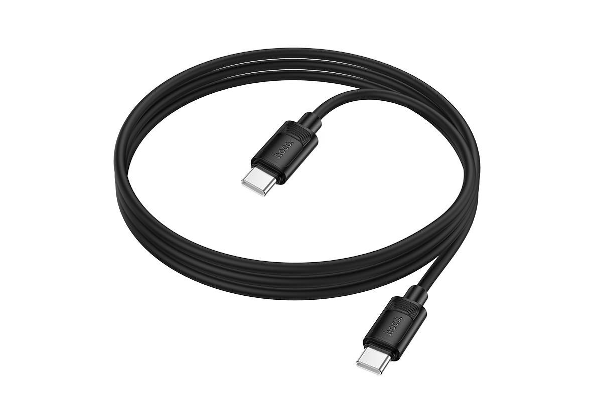 Кабель USB Type-C - USB Type-C HOCO X122 Benefit 60W (черный)