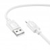 Кабель USB Type-C - Lightning HOCO X122 Benefit PD27W (белый)
