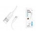 Кабель USB - USB Type-C BOROFONE BX123 Leya (белый)