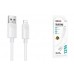 Кабель USB - Lightning BOROFONE BX123 Leya (белый)