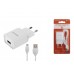 Сетевое зарядное устройство USB 2100mAh + кабель micro USB BOROFONE BA19A Nimble single port charger set белый