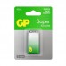Батарейка алкалиновая GP 6LR61/1BL Super G-TECH крона блистер