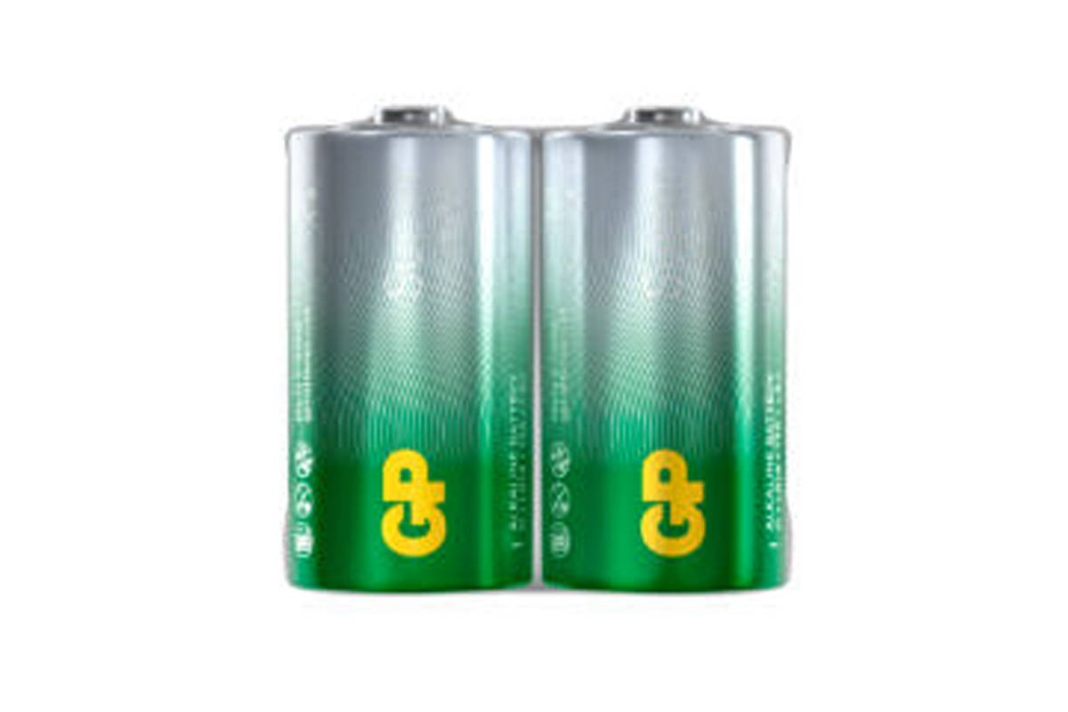 Батарейка алкалиновая GP LR14/2SH Super G-TECH (цена за спайку 2 штуки)