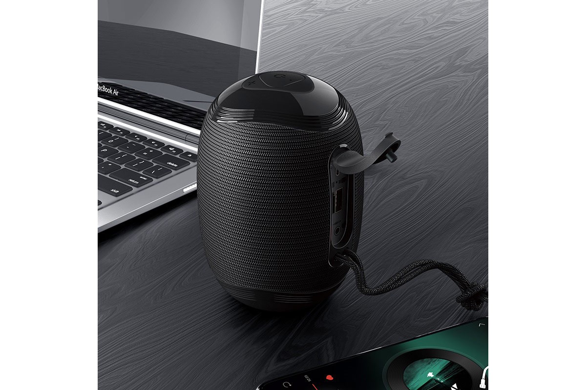 Портативная беспроводная акустика BOROFONE BR6 Miraculous sports wireless speaker  цвет черный