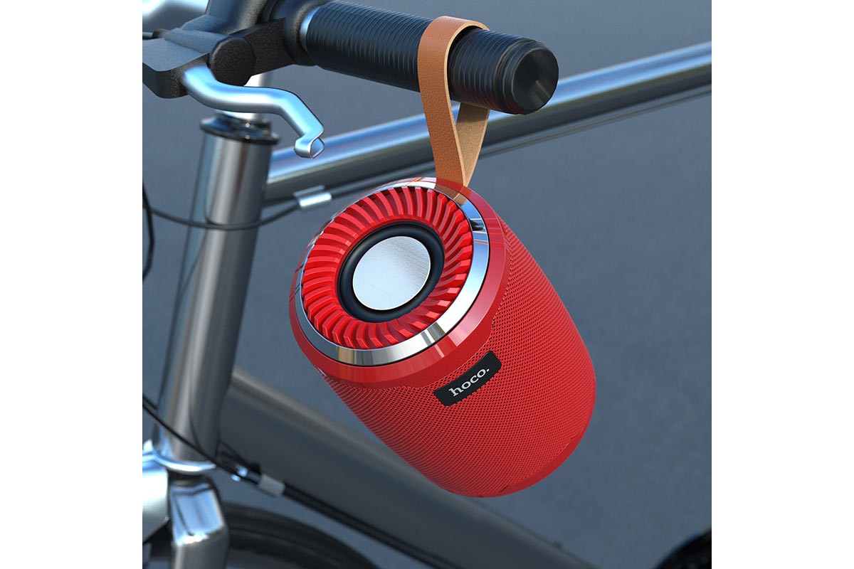 Портативная беспроводная акустика HOCO BS39 Cool sports sound sports wireless speaker цвет красный